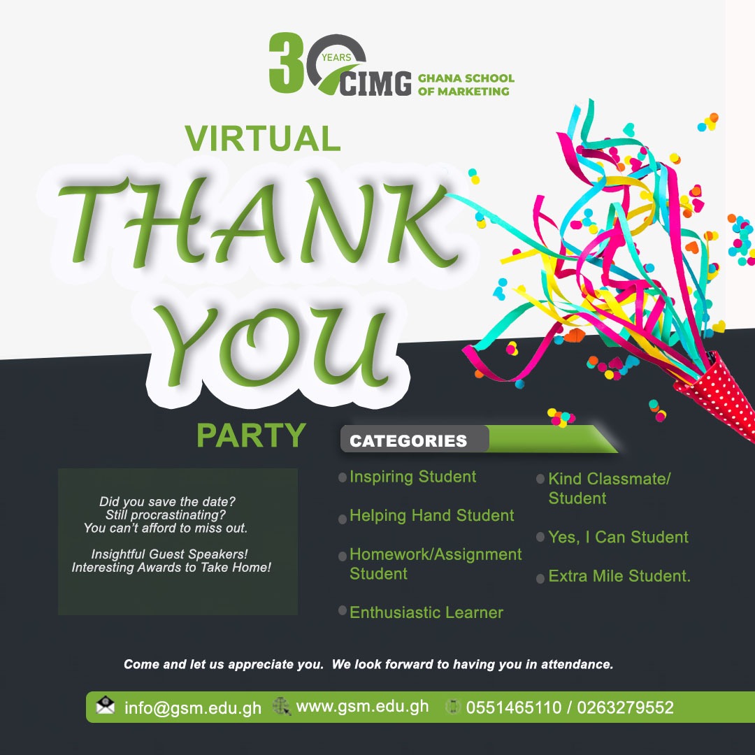 CIMG Virtual Awards Night