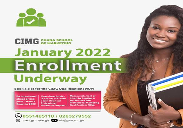 Ghana School of Marketing January Enrolllment